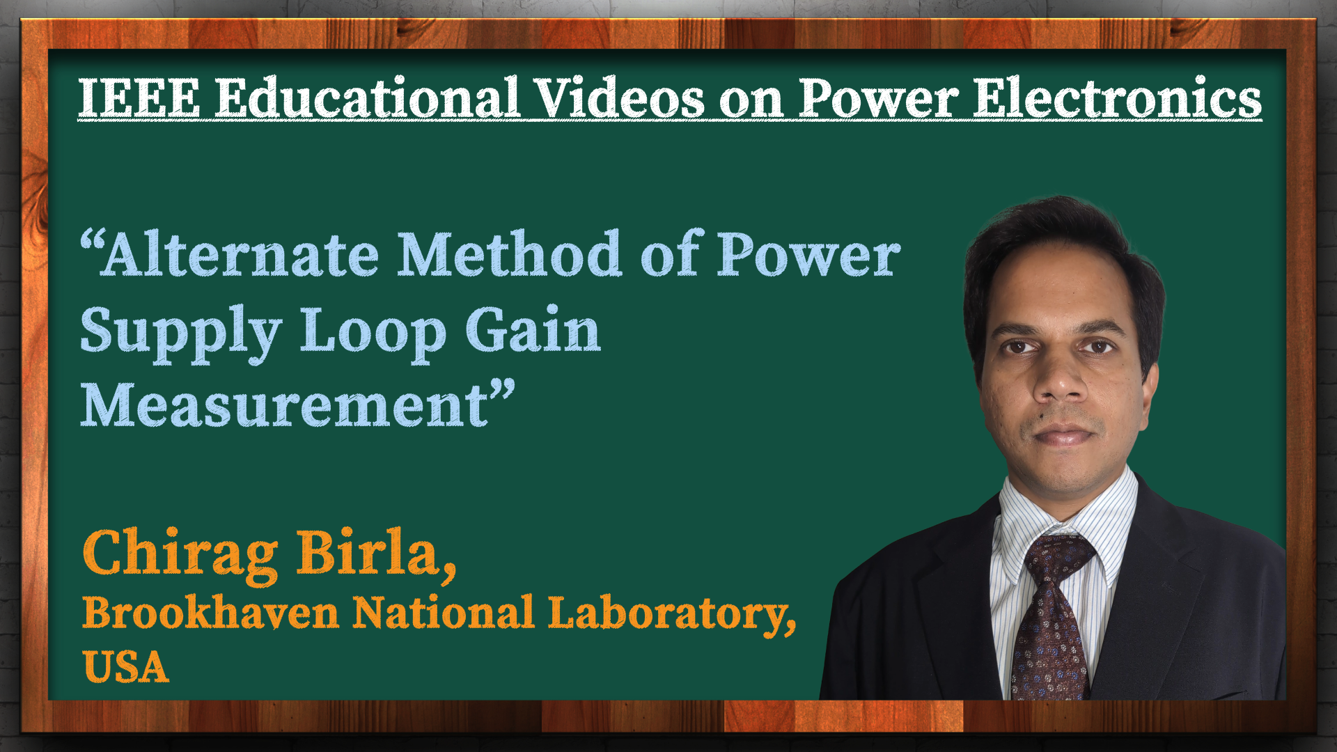 Alternate Method of Power Supply Loop Gain Measurement